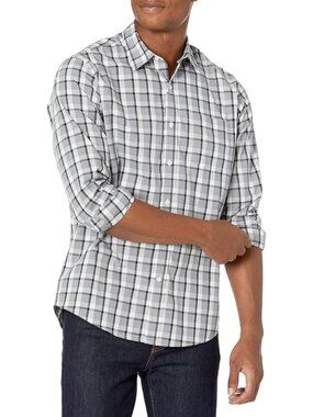 Amazon Essentials Men's Long-Sleeve Casual Poplin Shirt